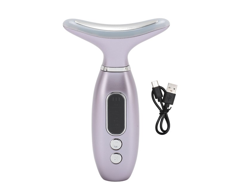 Anti-Wrinkle Face & Neck Massager with LED Therapy