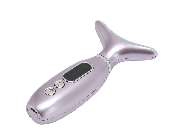 Anti-Wrinkle Face & Neck Massager with LED Therapy